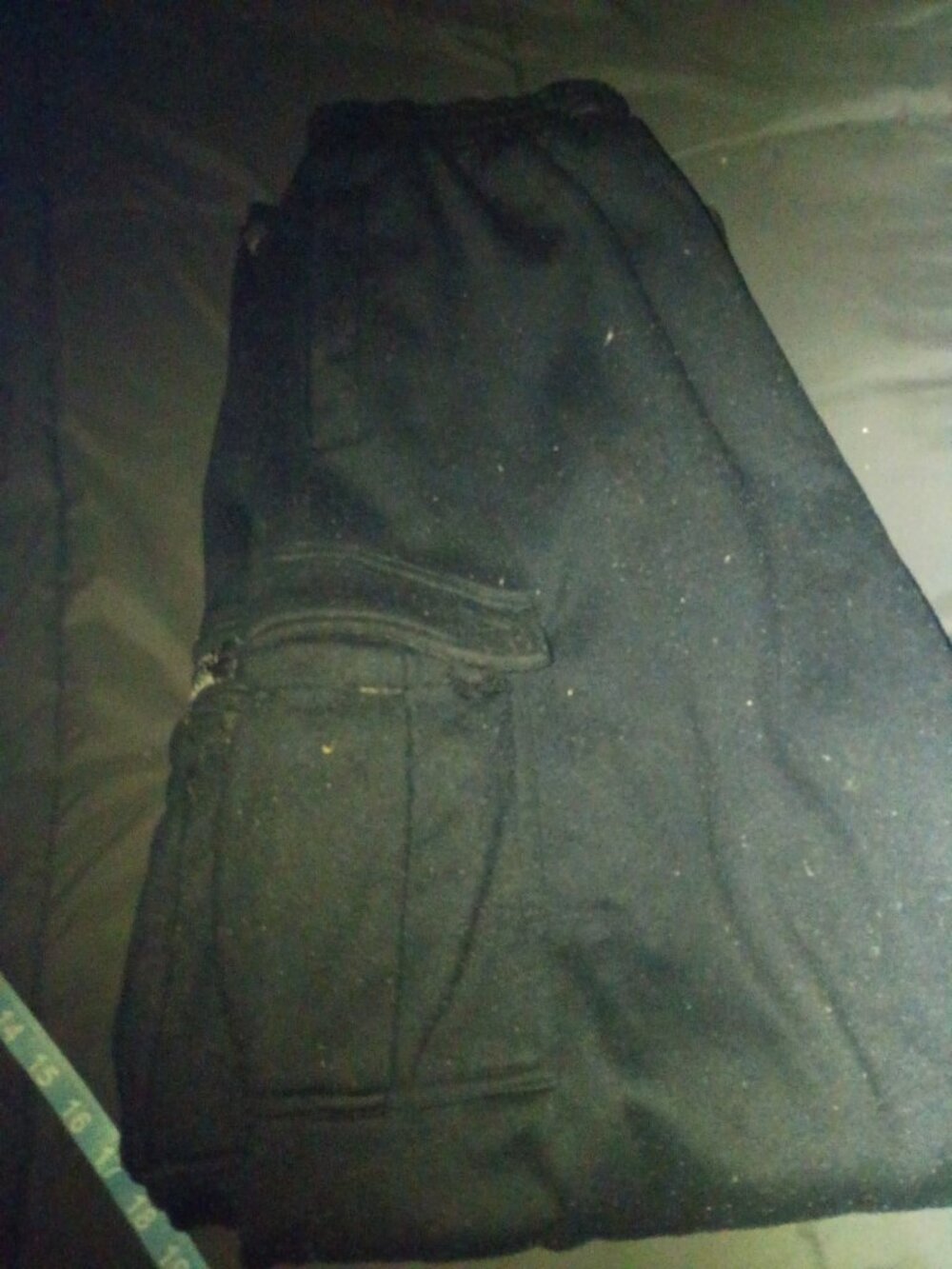 5 JUNGLE 3X BLACK THICK SWEATPANTS